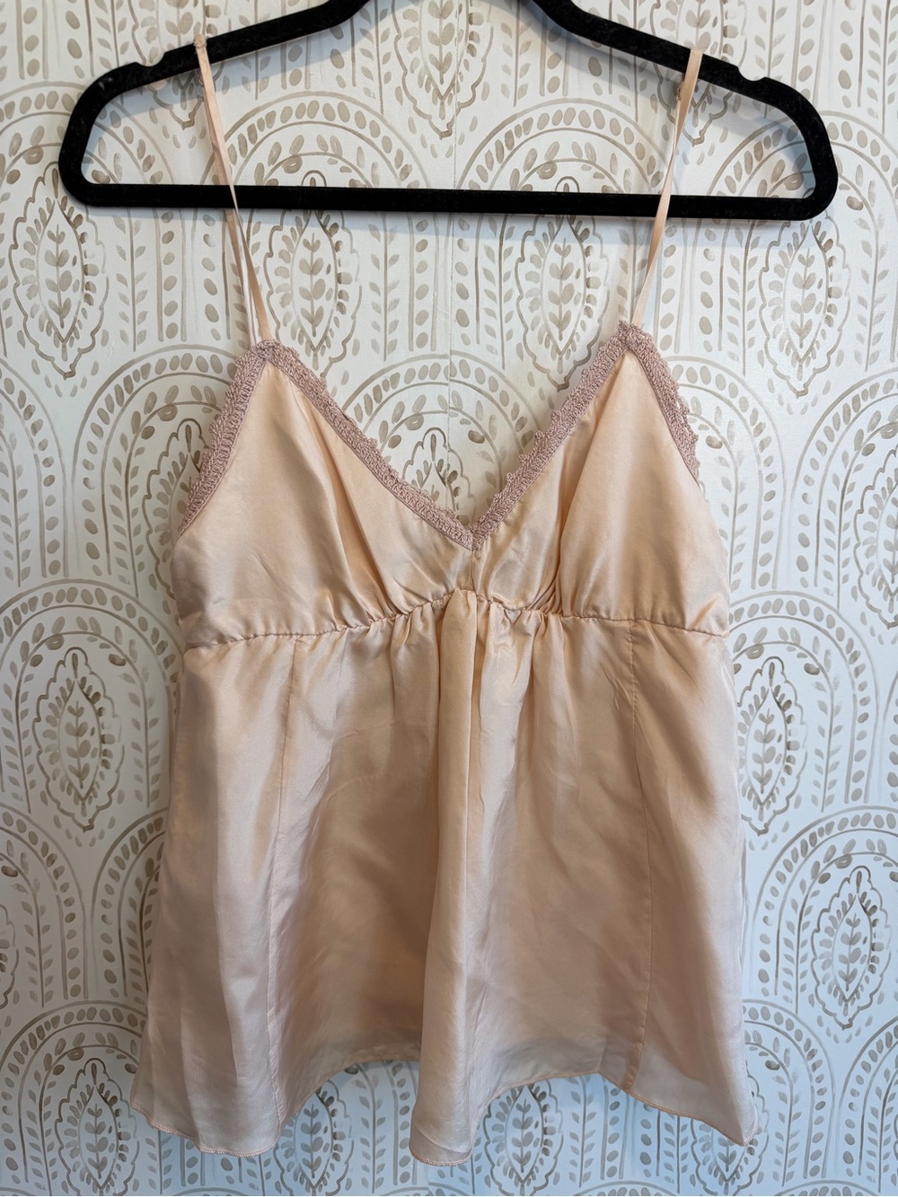 Gold Hawk NWT 100% Silk Teddy Cami Camisole NWT size Small rose petal - Picture 3 of 9